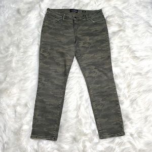 Lucky Brand Camo Cheville Ankle Skinny Jeans